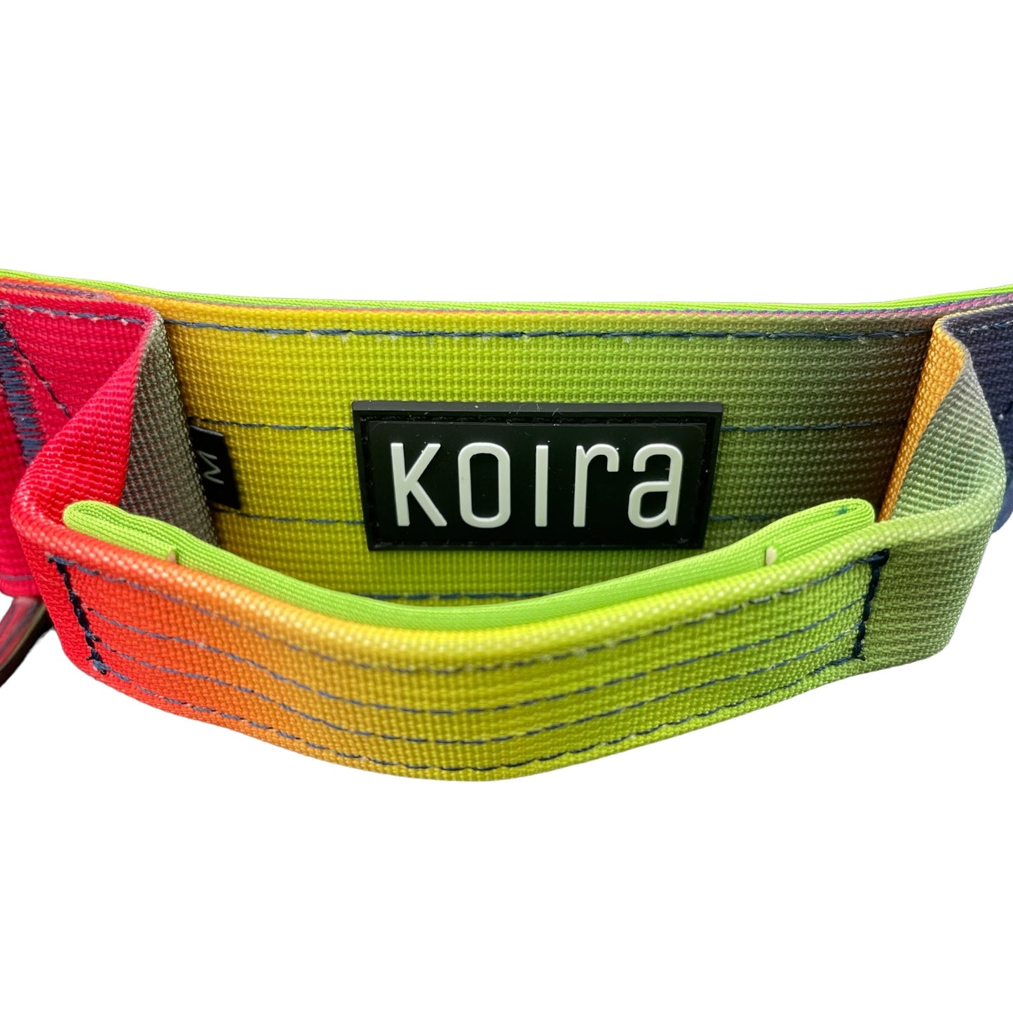 Tactical Dog Collar Rainbow Gradient (2"/ 5cm)